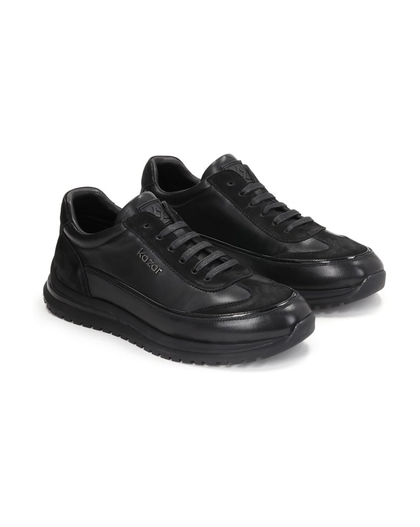 Kazar-Mens-black-sneakers-čierna