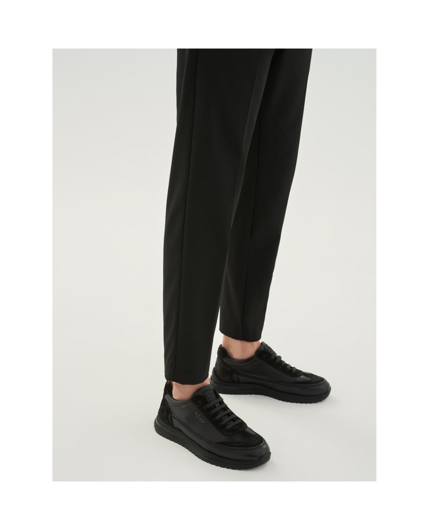 Kazar-Mens-black-sneakers-čierna