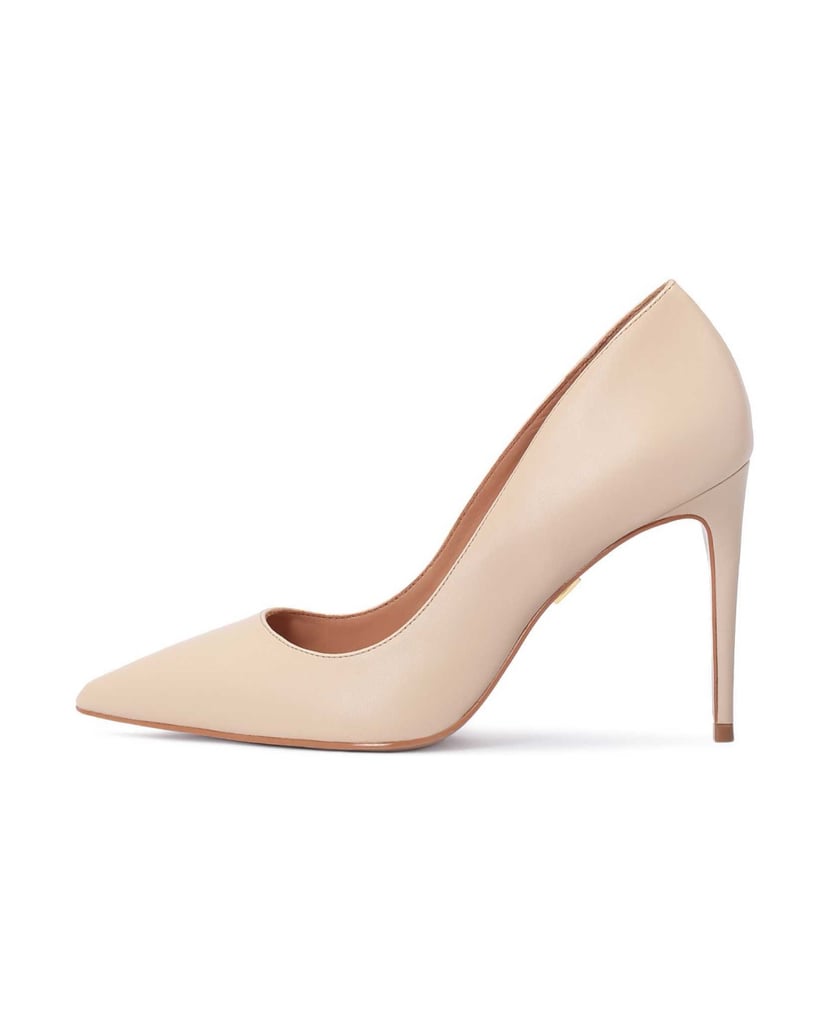 Kazar-Beige-pumps-on-a-sleek-heel-béžová