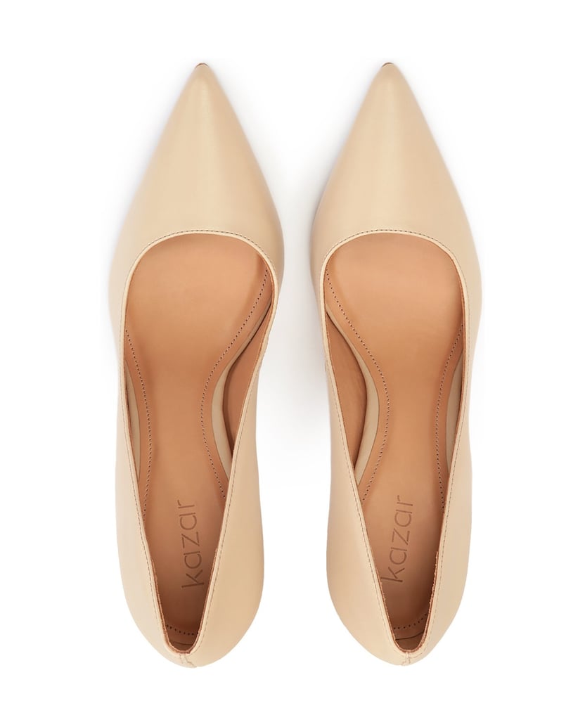 Kazar-Beige-pumps-on-a-sleek-heel-béžová