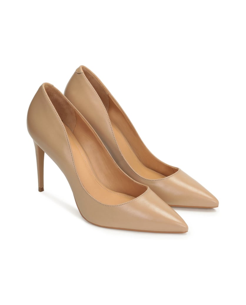 Kazar-Pumps-aus-Leder-in-Nude-Farbe-beige