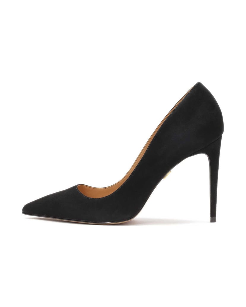 Kazar-Black-suede-pumps-čierna