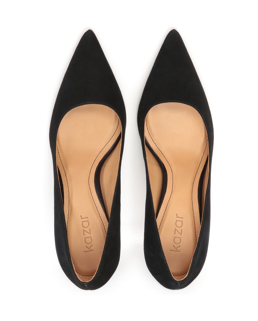 Kazar-Black-suede-pumps-čierna