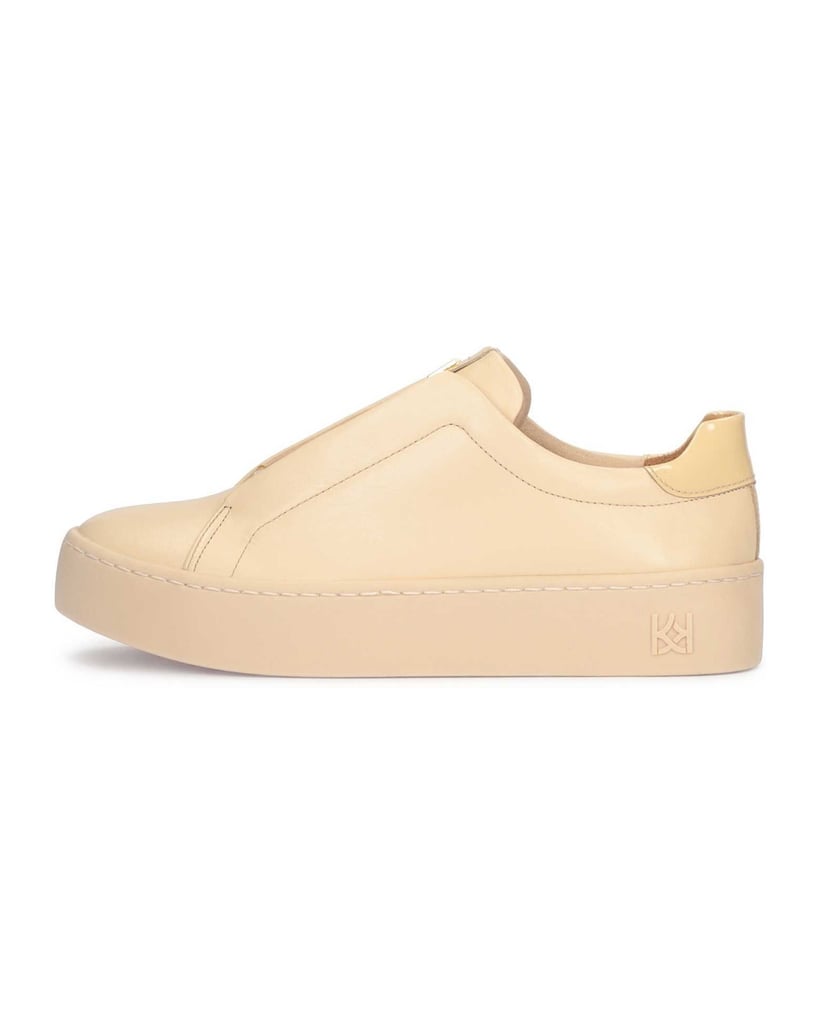 Kazar-Leather-sneakers-on-a-straight-sole-béžová
