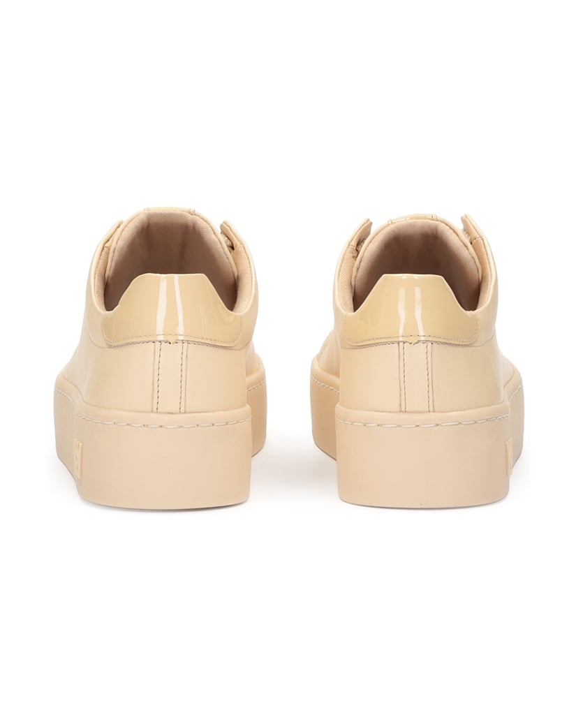 Kazar-Leather-sneakers-on-a-straight-sole-béžová