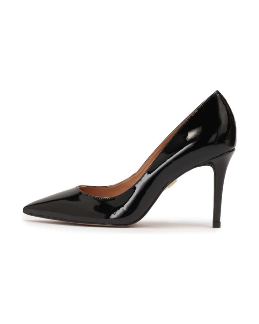 Kazar-Schwarze-Lacklederpumps-für-Damen-schwarz