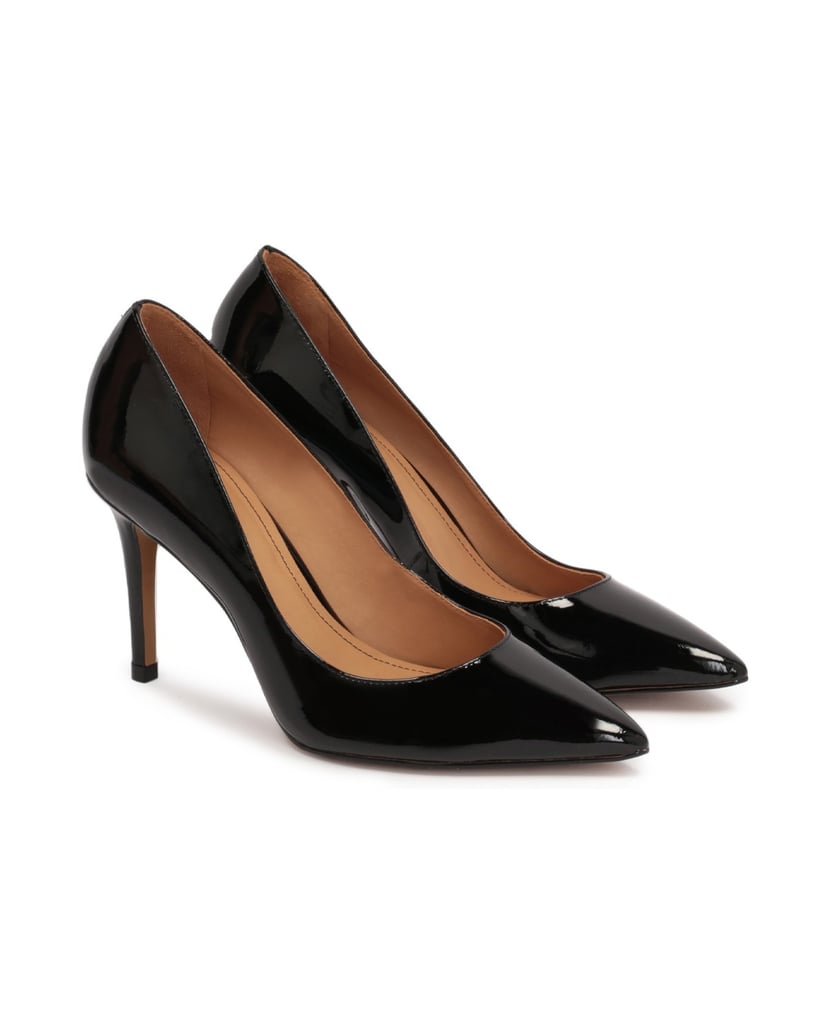 Kazar-Schwarze-Lacklederpumps-für-Damen-schwarz