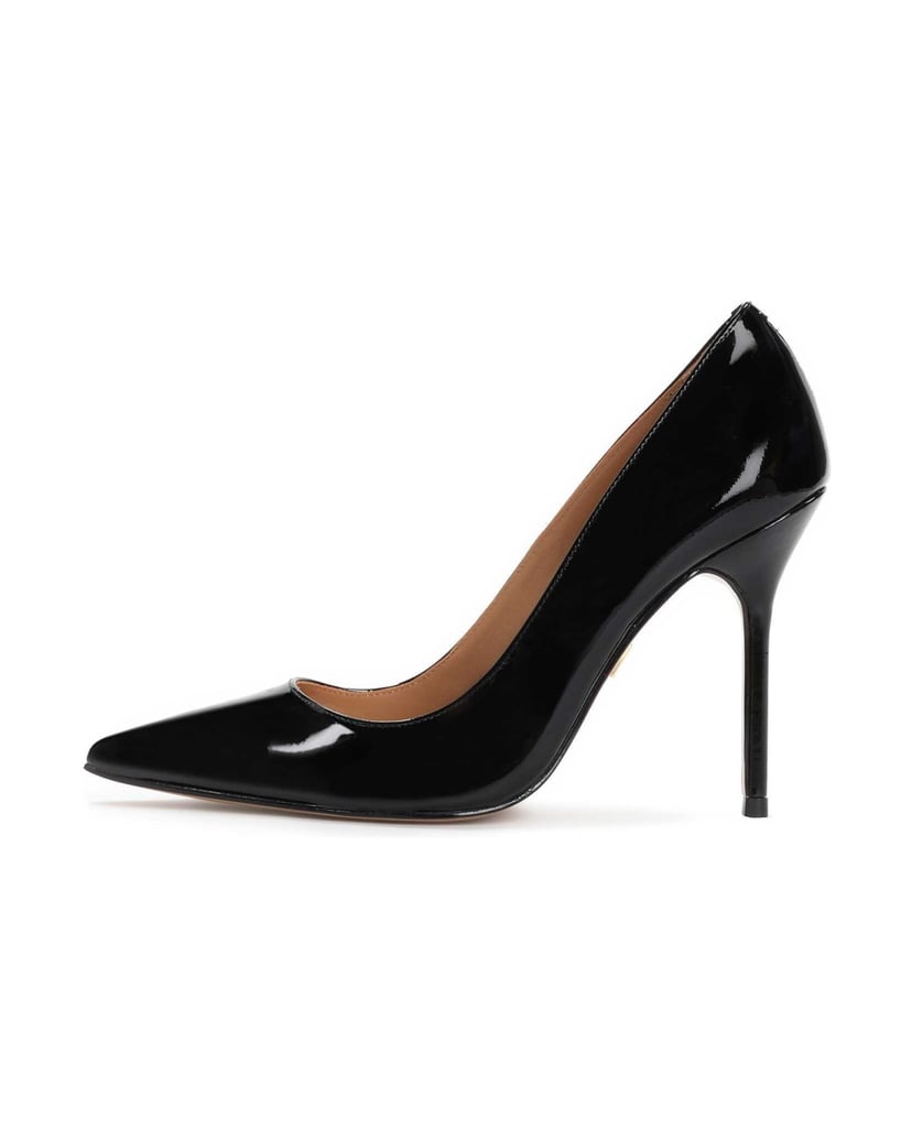 Kazar-Zeitlose-schwarze-Lackleder-Stilettos-schwarz