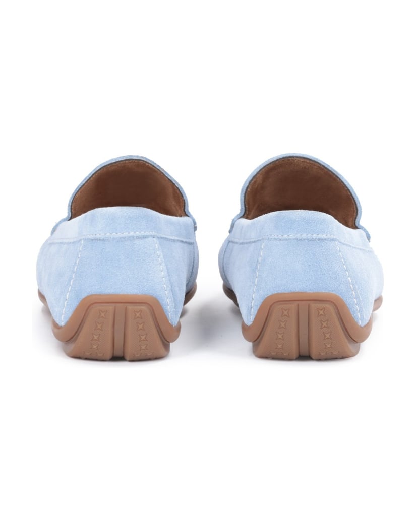 Kazar-Herren-Mokassins-aus-blauem-Wildleder