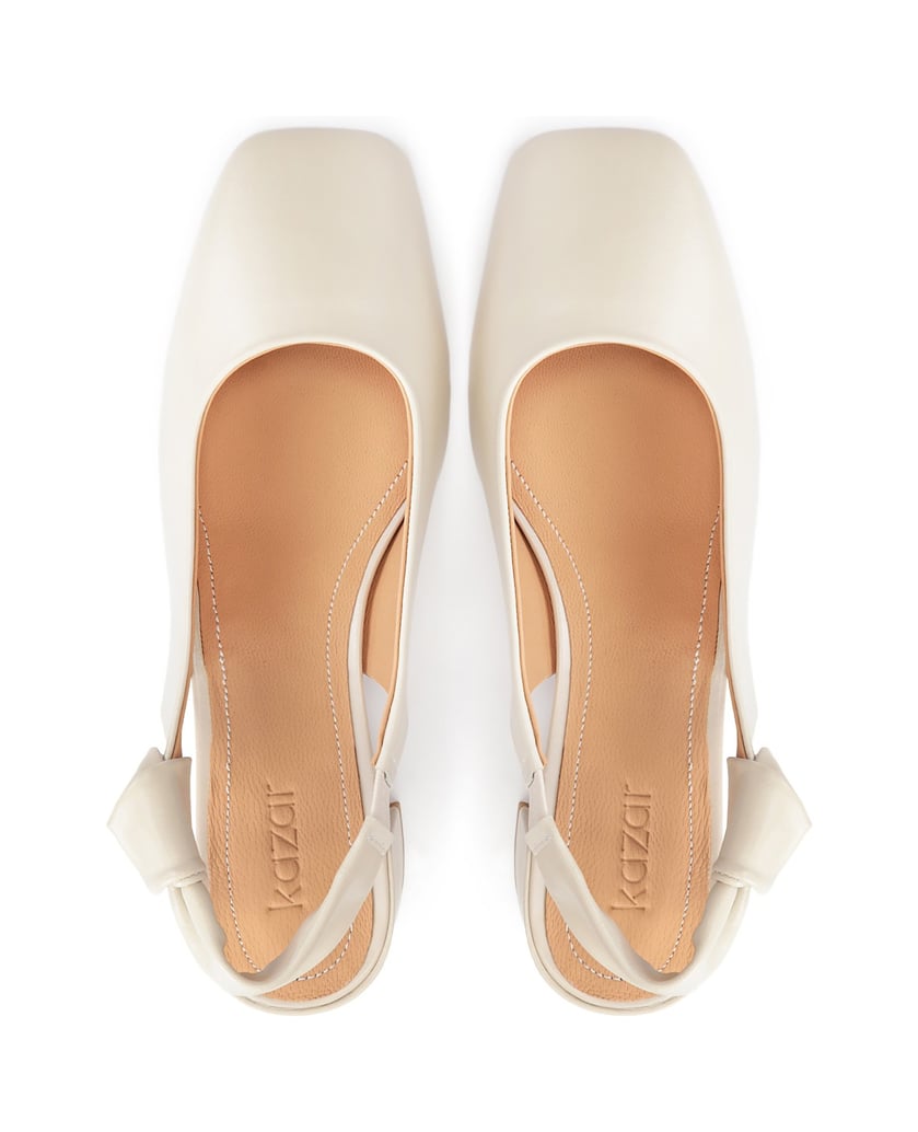 Kazar-Offene-Damen-Pumps-mit-weißem-Absatz