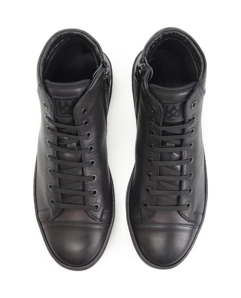 Kazar-Schwarze-Herren-Turnschuhe-schwarz