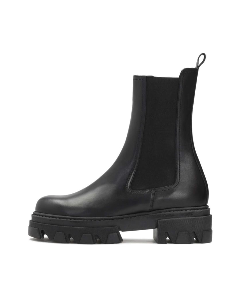 Kazar-Ladies-black-ankle-boots-černá