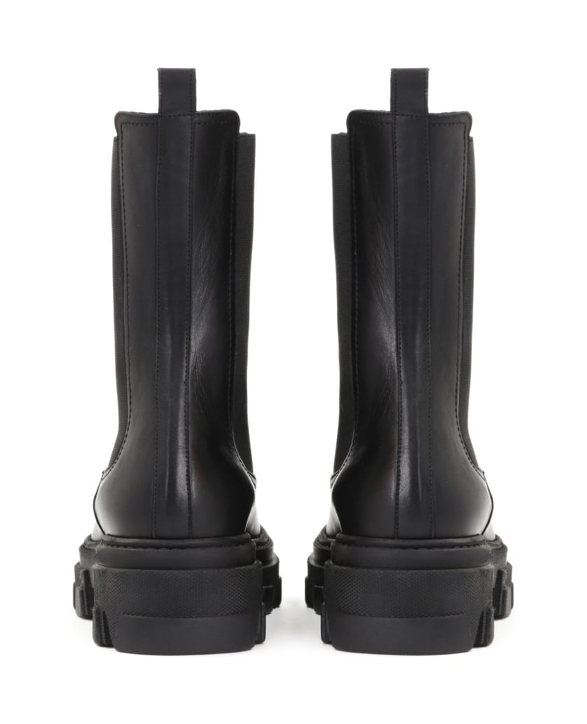 Kazar-Ladies-black-ankle-boots-černá