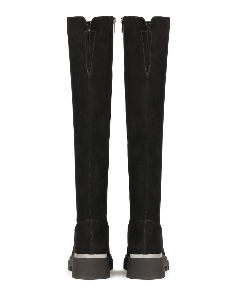 Kazar-Wildlederstiefel-mit-Treppensohle-schwarz