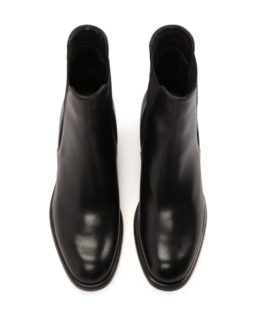 Kazar-Bequeme-Stiefel-mit-elastischen-Einsätze-schwarz