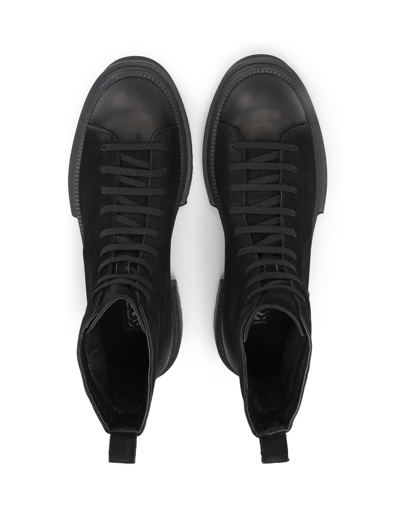 Kazar-Herrenstiefelette-aus-Nubuk-schwarz-mit-Schnürsenkeln