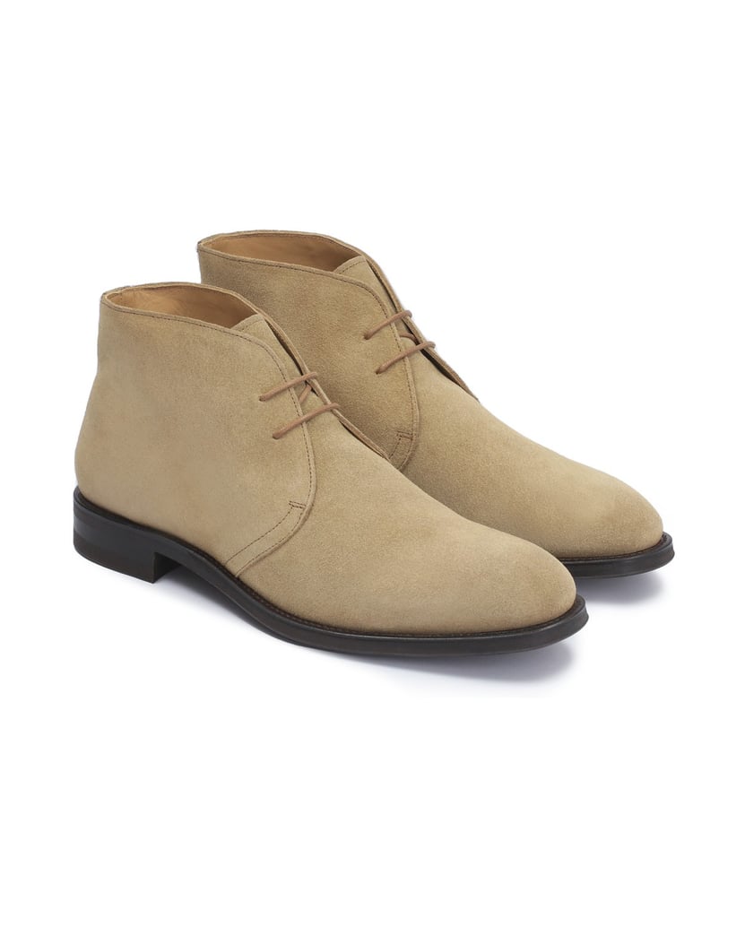 Kazar-Beige-Herrenstiefel-mit-knöchelhohem-Sch