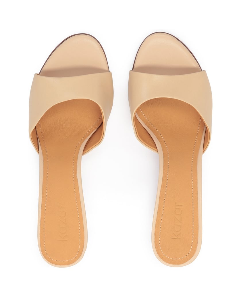 Kazar-Beige-leather-heeled-mules-béžová