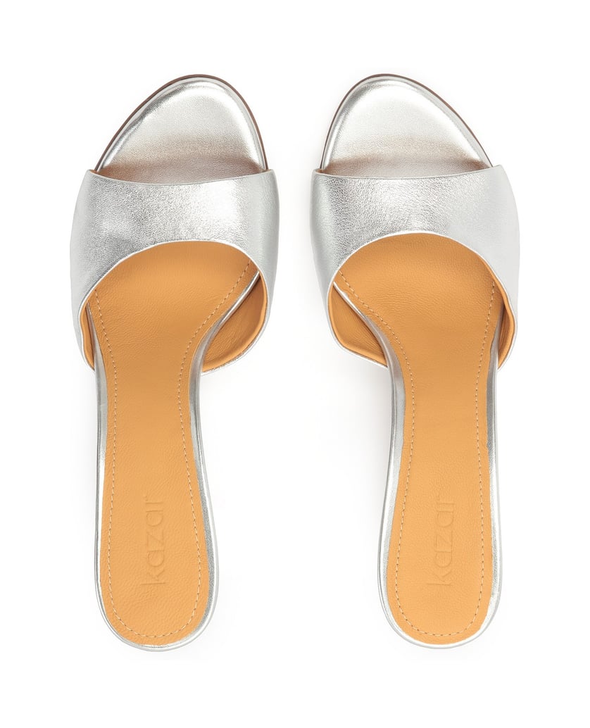 Kazar-Silberne-Pantoletten-mit-hohem-Stilettoa-silber