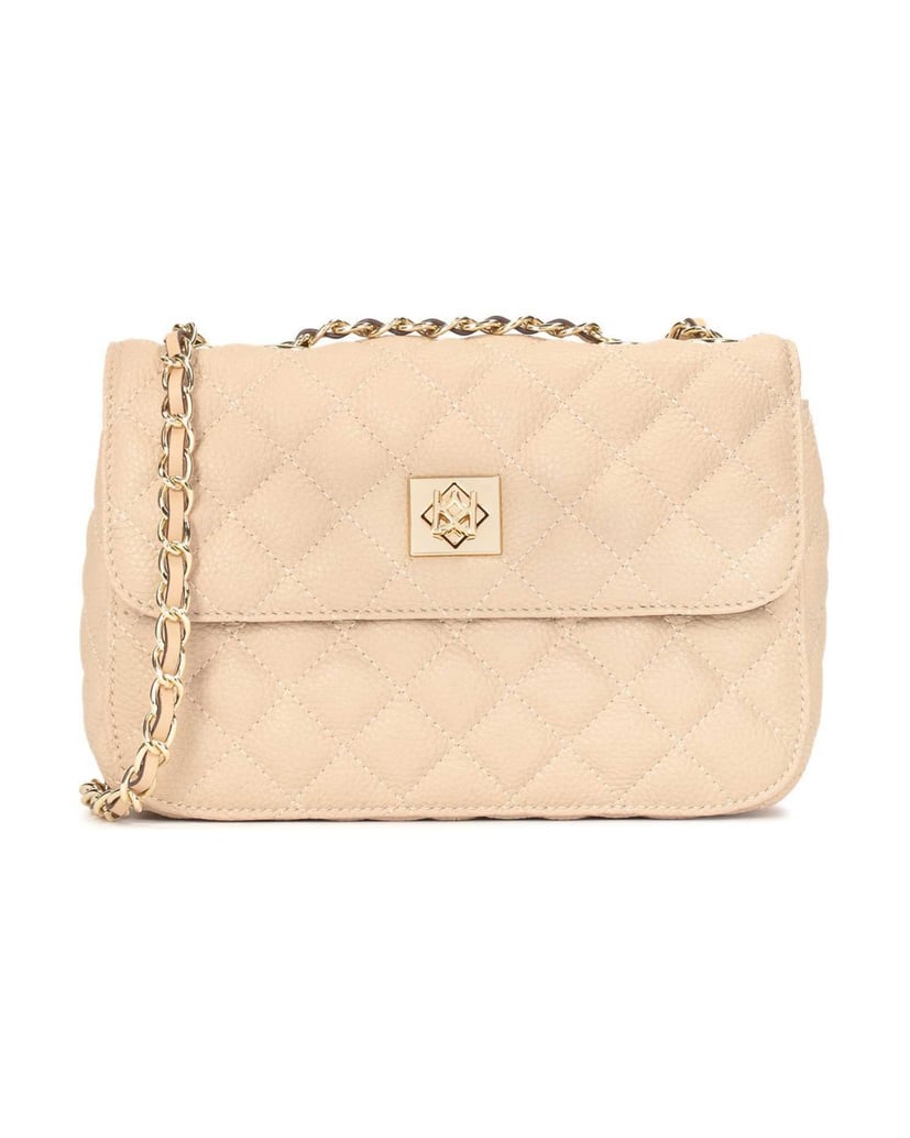 Kazar-Quilted-soft-leather-bag-béžová
