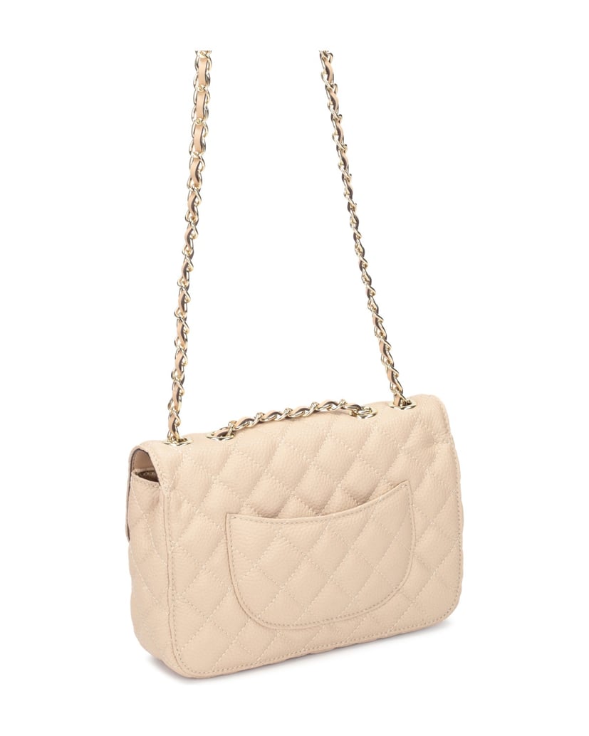 Kazar-Quilted-soft-leather-bag-béžová