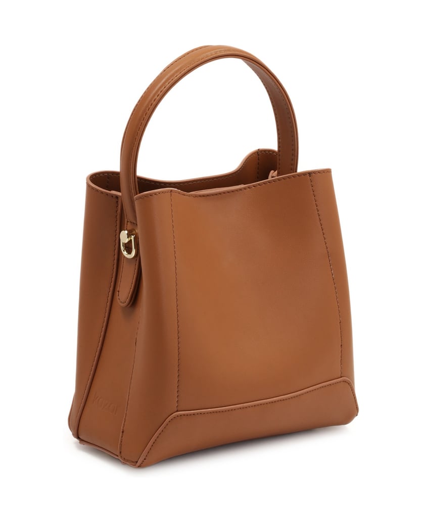 Kazar-Braune-minimalistische-Lederhandtasche