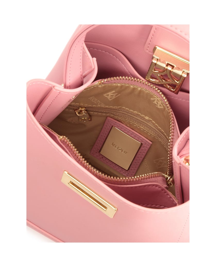 Kazar-Kleine-rosa-Handtasche-mit-Handgriff-und