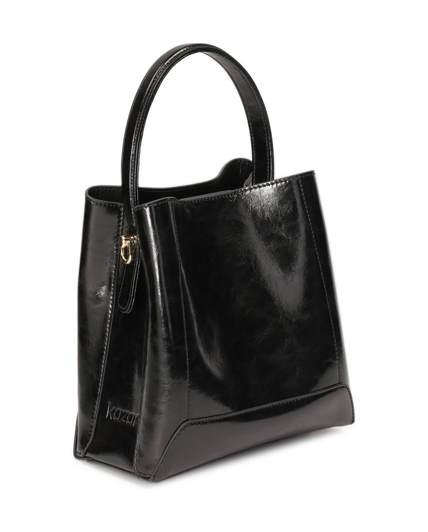 Kazar-Elegant-black-full-grain-leather-handbag-černá