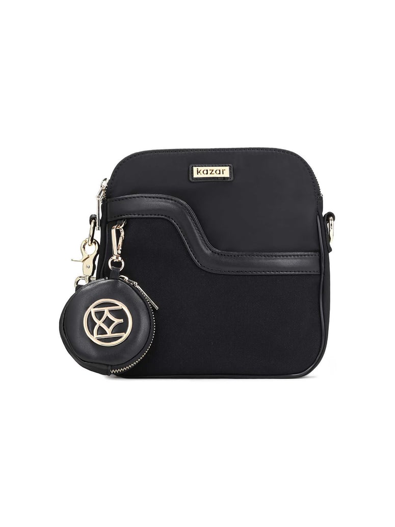 Kazar-Schwarze-Damen-Messenger-Tasche
