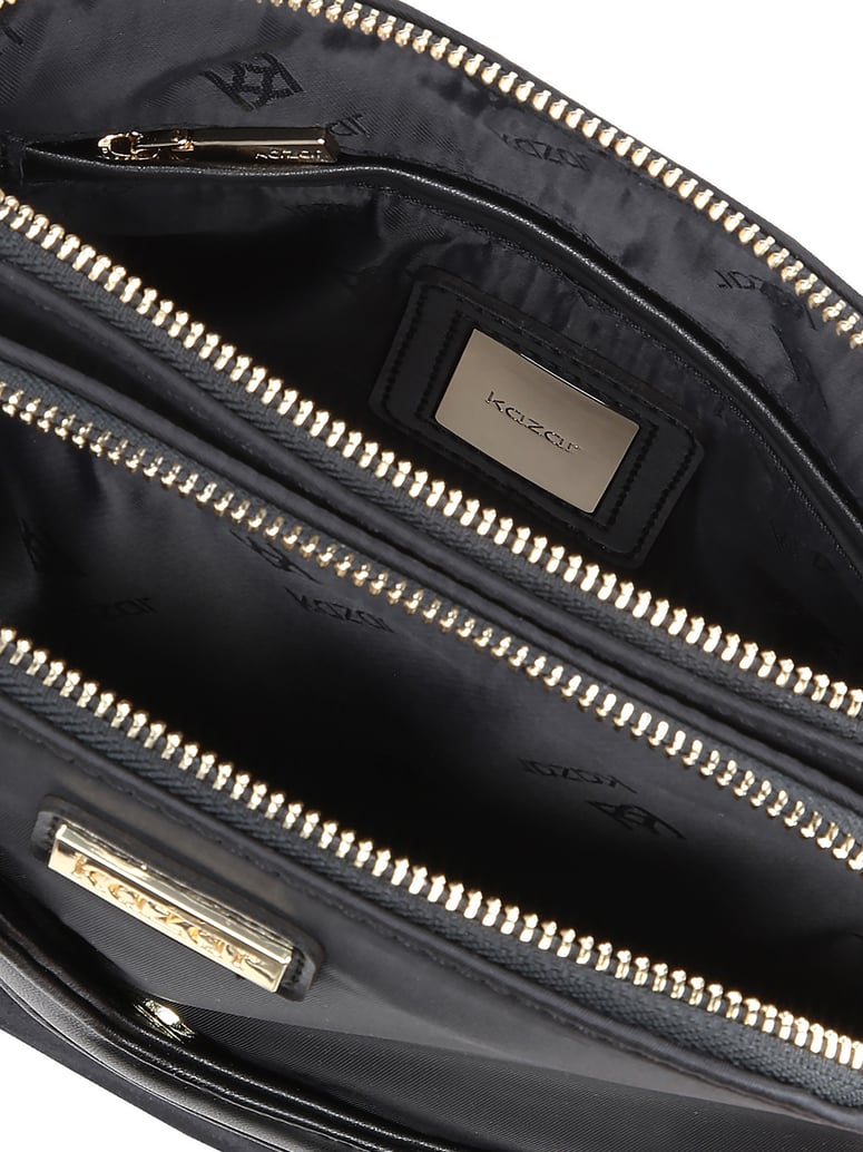 Kazar-Schwarze-Damen-Messenger-Tasche