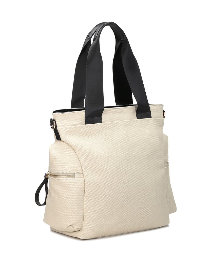 Kazar-Beige-schwarze-Damentasche