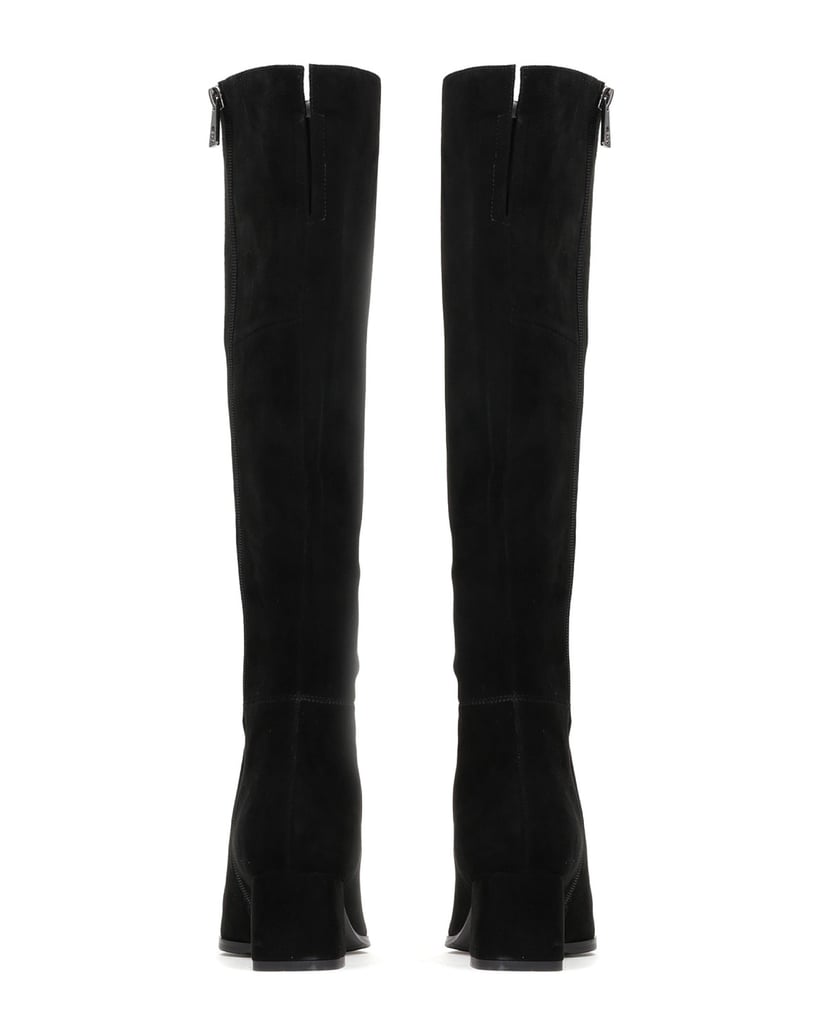 Kazar-Schwarze-hohe-Damenstiefel-schwarz