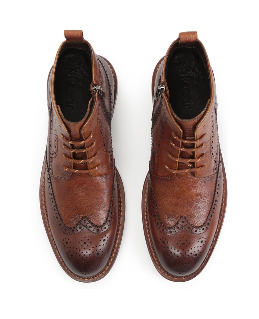 Kazar-Mens-brown-boots-hnedá