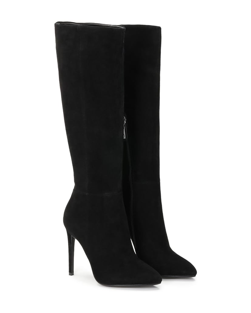 Kazar-Schwarze-hohe-Damenstiefel-schwarz