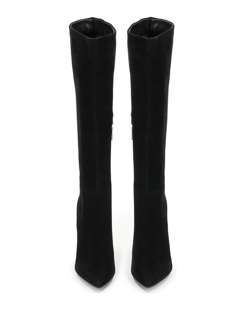 Kazar-Schwarze-hohe-Damenstiefel-schwarz