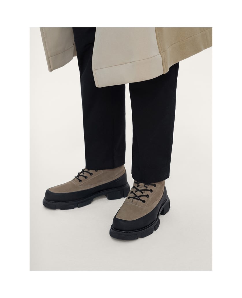 Kazar-Beige-und-schwarze-Herrenschuhe-aus-vers