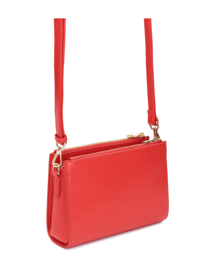 Kazar-Rote-Ledertasche-mit-geprägtem-Logo