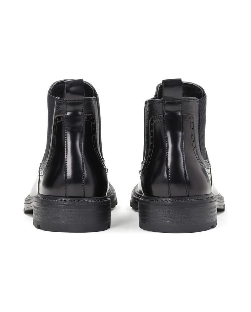 Kazar-Schwarze-Chelsea-Stiefel-für-Männer