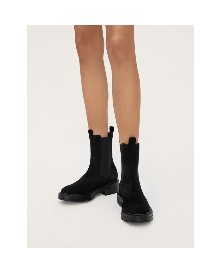 Kazar-Schwarze-gerade-Chelsea-Damenstiefel-zum