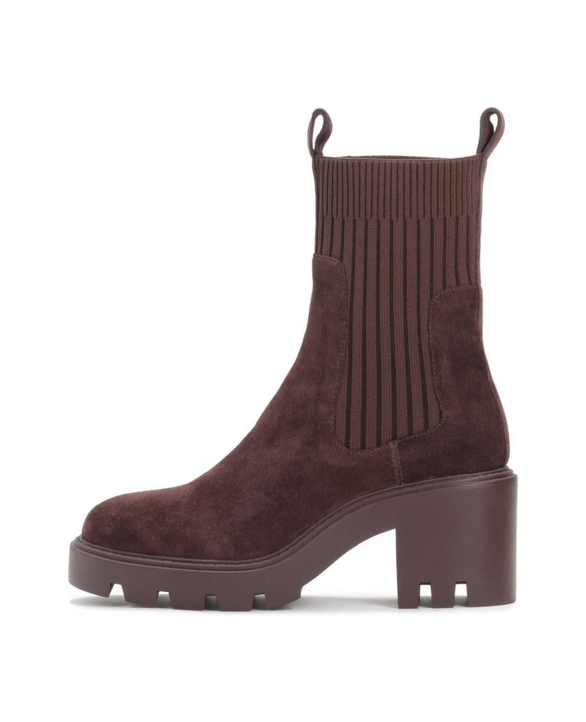 Kazar-Flache-Damen-Stiefeletten-in-Beige