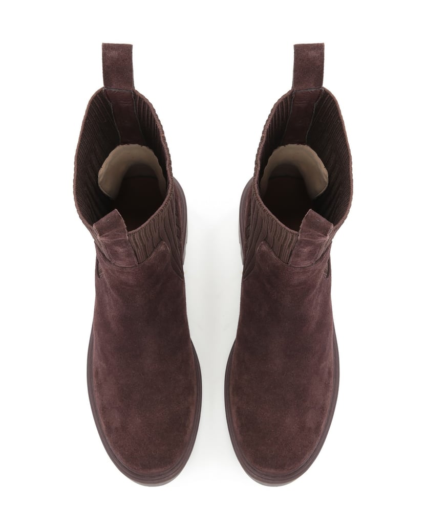 Kazar-Flache-Damen-Stiefeletten-in-Beige