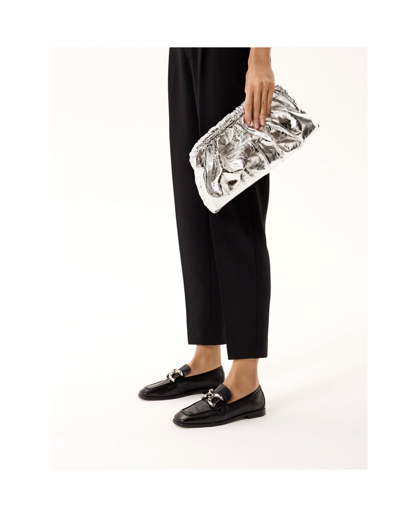 Kazar-Silbern-schimmernde-Clutch-Tasche-mit-ei