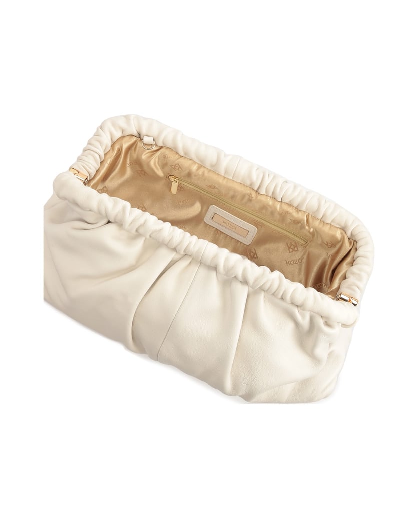 Kazar-Geraffte-Ledertasche-mit-Metallrahmen