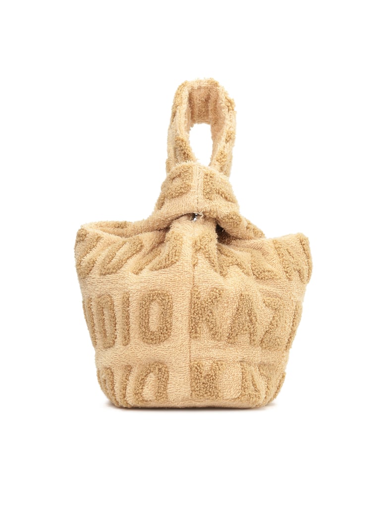 Kazar-Studio-Beigefarbene-Tasche-zum-Tragen-am-Griff