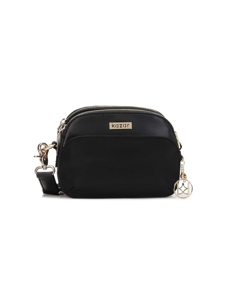 Kazar-Schwarze-Damen-Messenger-Tasche