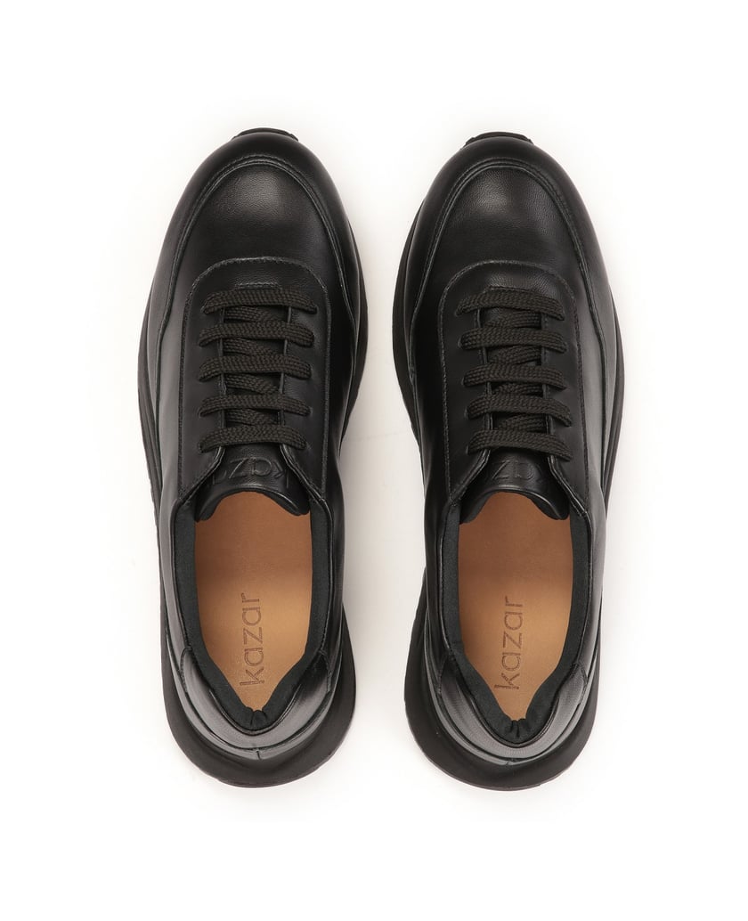 Kazar-Schwarze-minimalistische-Damen-Sneakers-schwarz