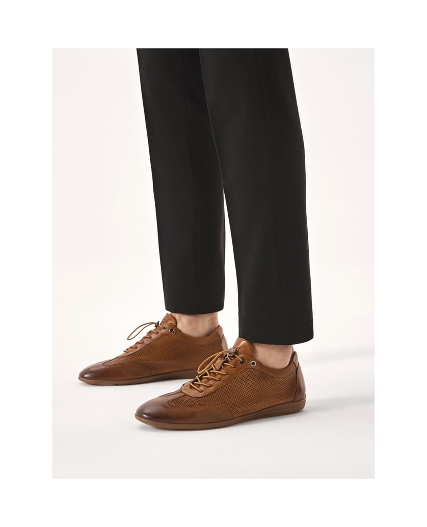 Kazar-Herren-Lederschuhe-mit-Perforationen-braun