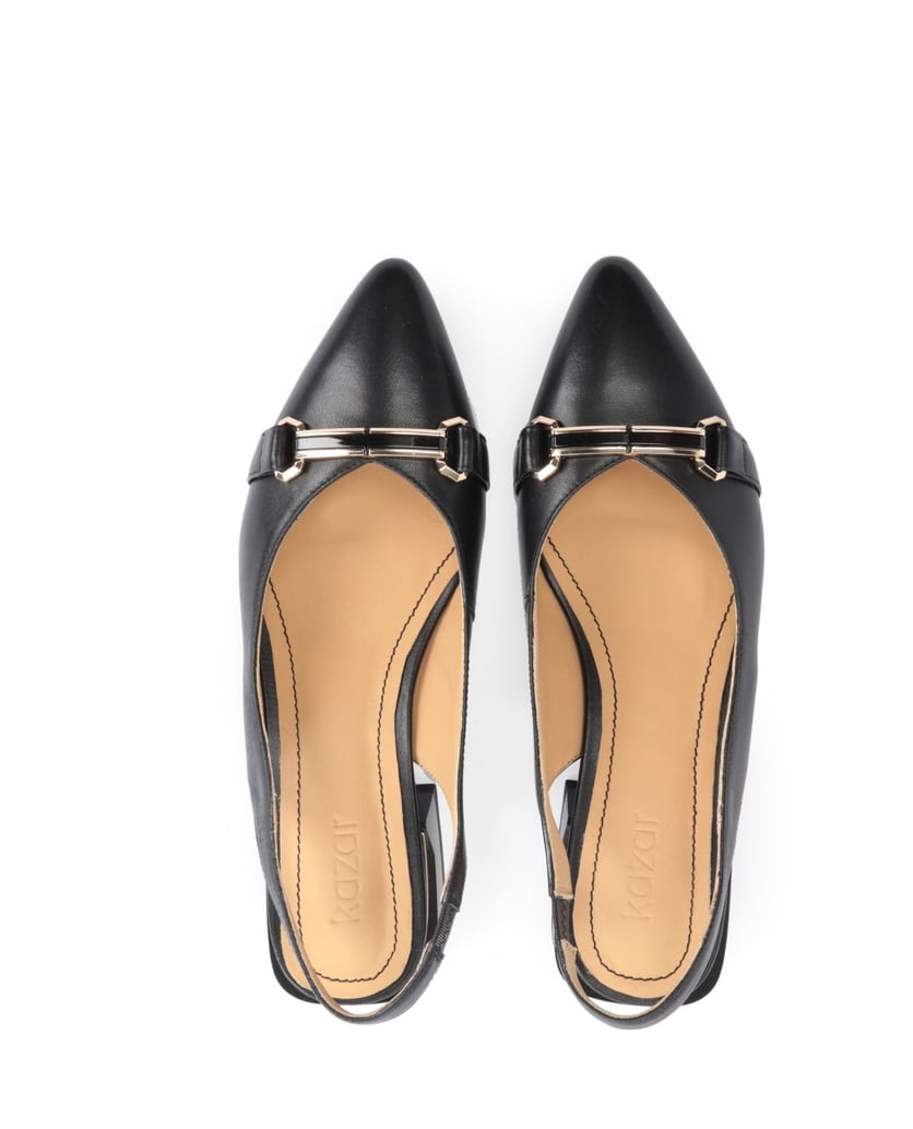 Kazar-Elegante-schwarze-Pumps-mit-einer-Verzie-schwarz