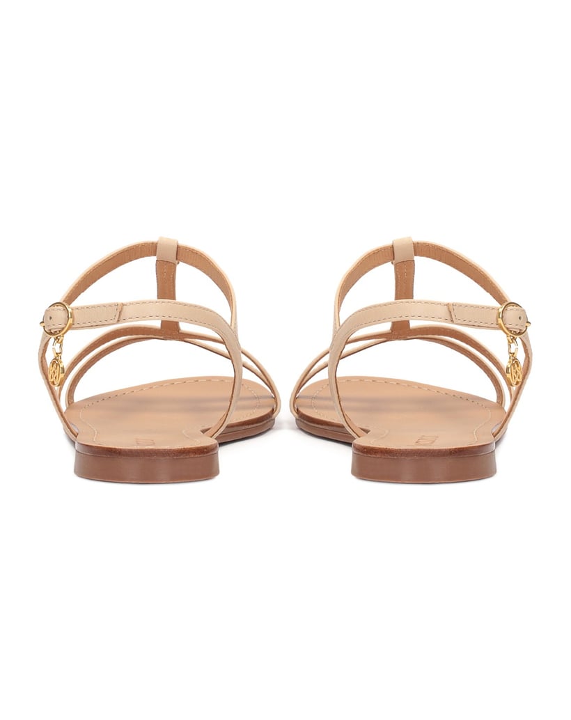 Kazar-Beige-Ledersandalen-mit-Knöchelriemen-beige