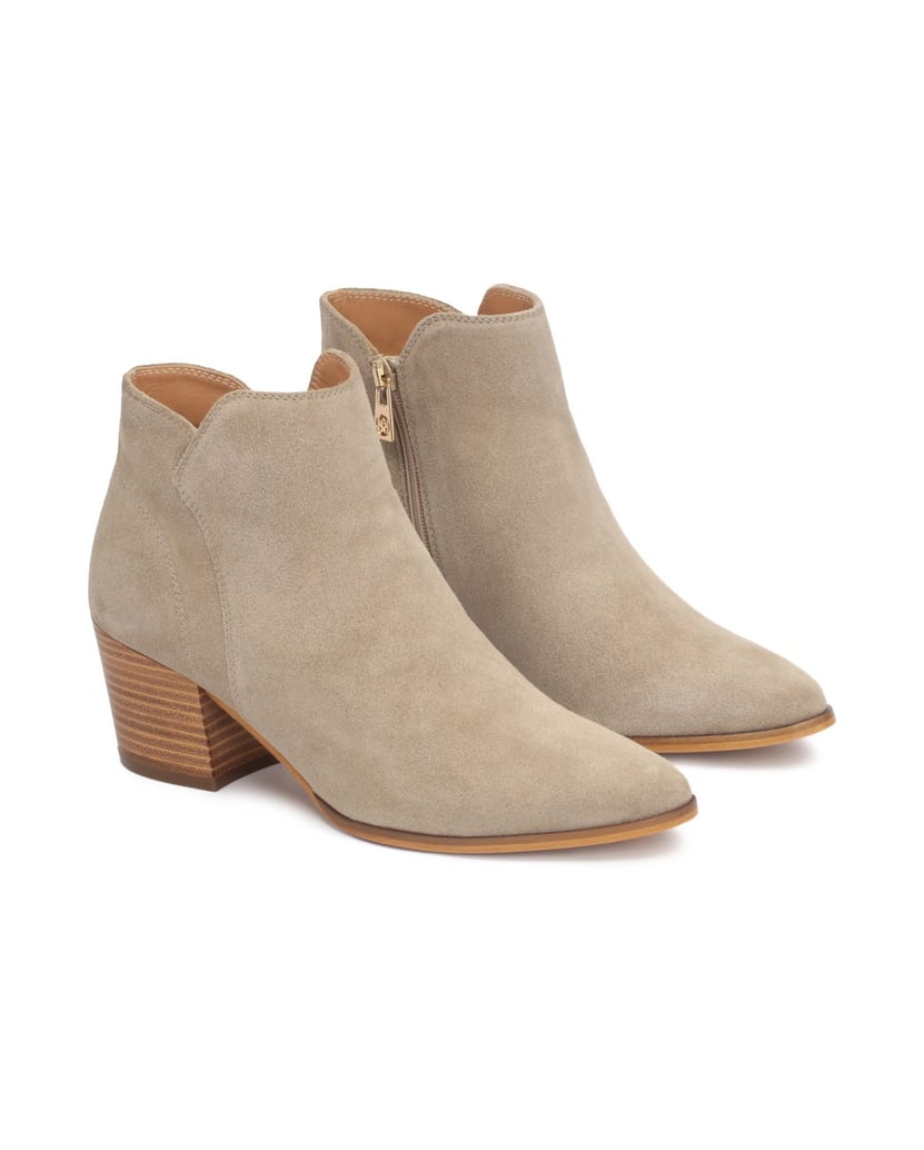 Kazar-Graue-Cowboystiefel-aus-Wildleder-mit-Ho-beige